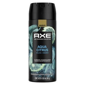 Desodorante Aerosol Aqua Citrus 150 ml - Axe