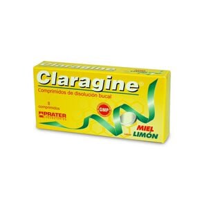 Claragine Cloruro Cetilpiridinio 2,5 mg 8 Comprimidos - Prater