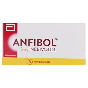 Anfibol Nebivolol 5 mg 30 Comprimidos - Recalcine