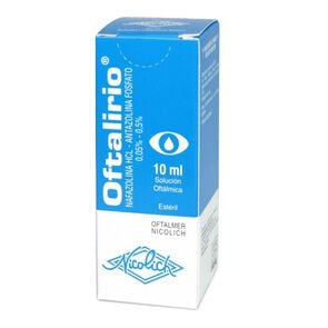 Oftalirio Antazolina 0,05 Solución Oftálmica 10 mL - Saval