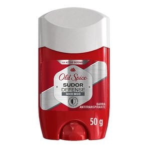 Barra Antitranspirante Old Spice Sudor Defense Seco Seco  50 g