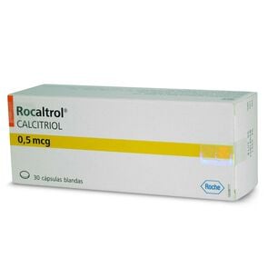 Product image of Rocaltrol Calcitriol 0,5 mcg 30 Cápsulas Blandas - Xenius especialidades