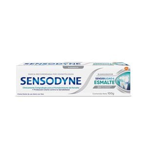 Sensibilidad & Esmalte Blanqueadora 100g - Sensodyne