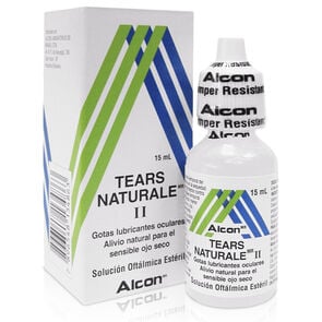 Product image of Tears Natural II Dextran 0,3% Solución Oftalmica 15 mL - Alcon etico