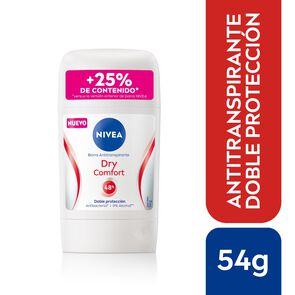 Barra Black&White Dry Comfort Femenino 54g - Nivea