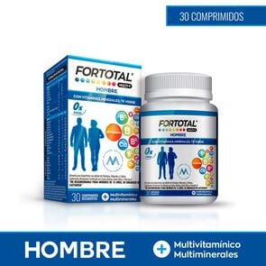 Product image of Fortotal Hombre Multivitaminico 30 Comprimidos - Mintlab