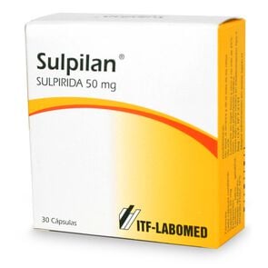 Product image of Sulpilan Sulpirida 50 mg 30 Cápsulas - Labomed