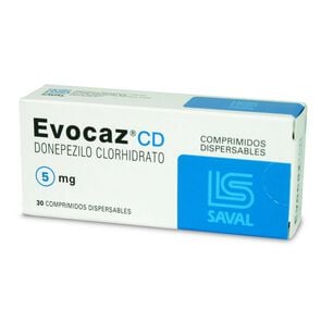 Evocaz CD Donepezilo 5 mg 30 Comprimidos - Saval