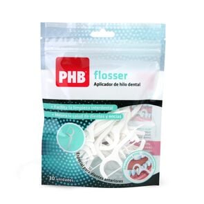 Product image of Aplicador de Hilo Dental Desechable Flosser 30 Unidades - Phb