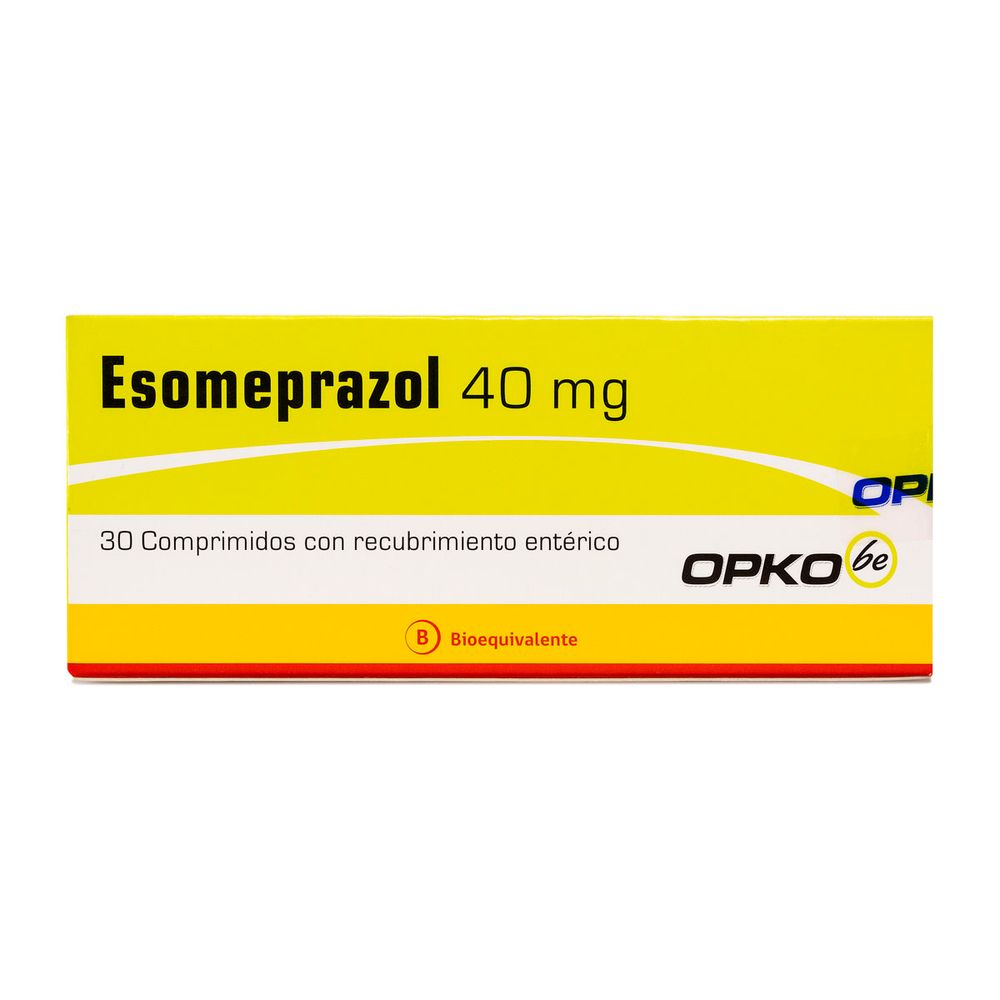 Esomeprazol 40 mg 30 Comprimidos Recubierto Entérico