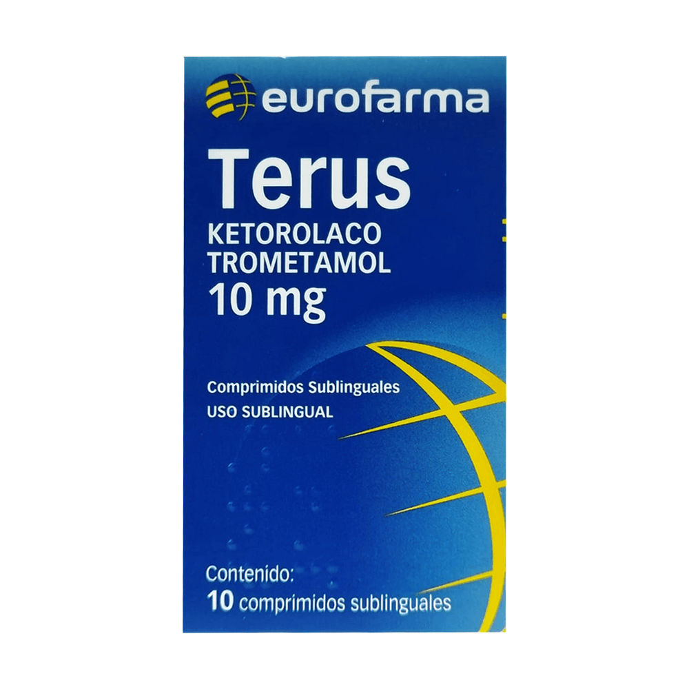 Terus - Ketorolaco trometamol 10 mg Comprimidos