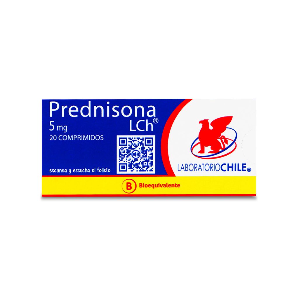 Prednisona 5 mg Comprimidos