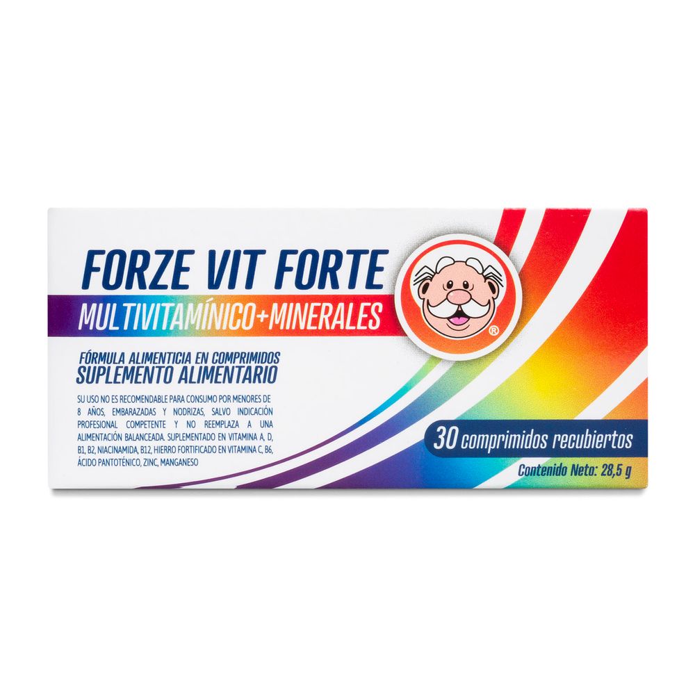 Forze Vit Forte 30 Comprimidos