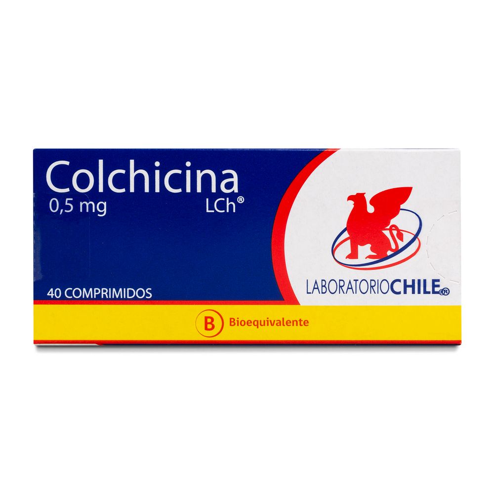 Colchicina 0.5 mg 40 Comprimidos