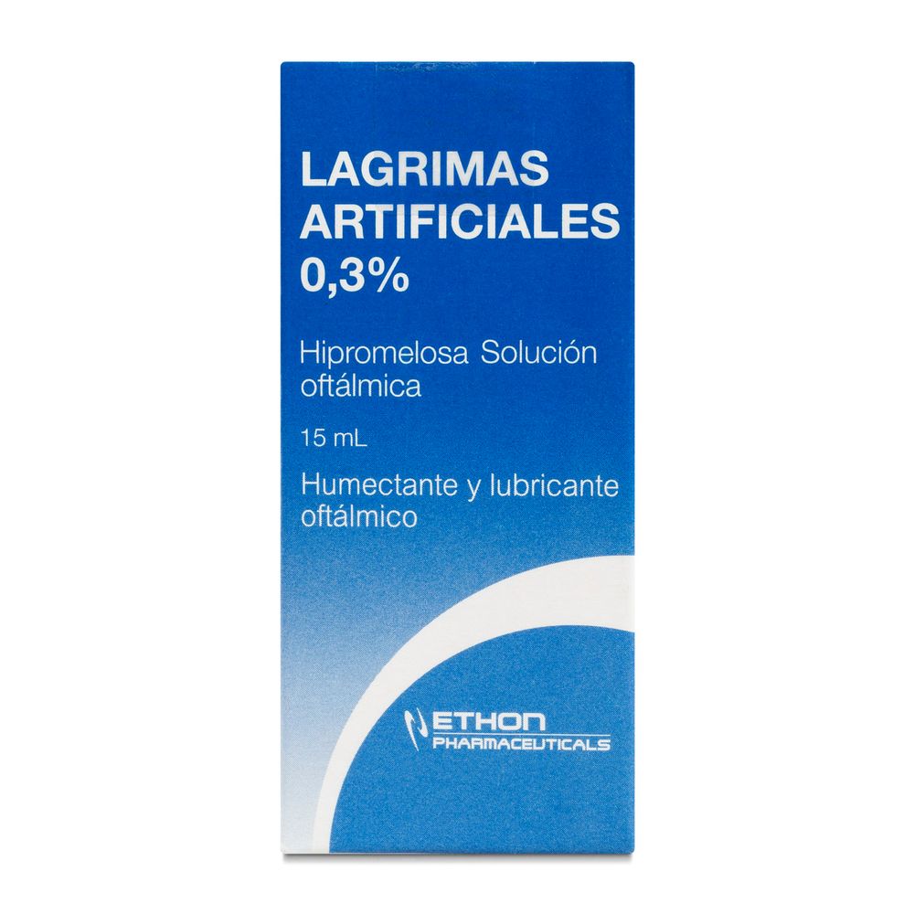 Lágrimas Artificiales - Hipromelosa 0.3% Solución Oftálmica 15 ml