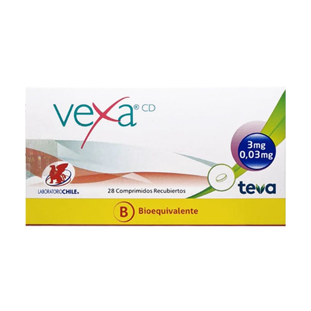 Vexa CD - 3/0.03 mg Comprimidos Recubiertos