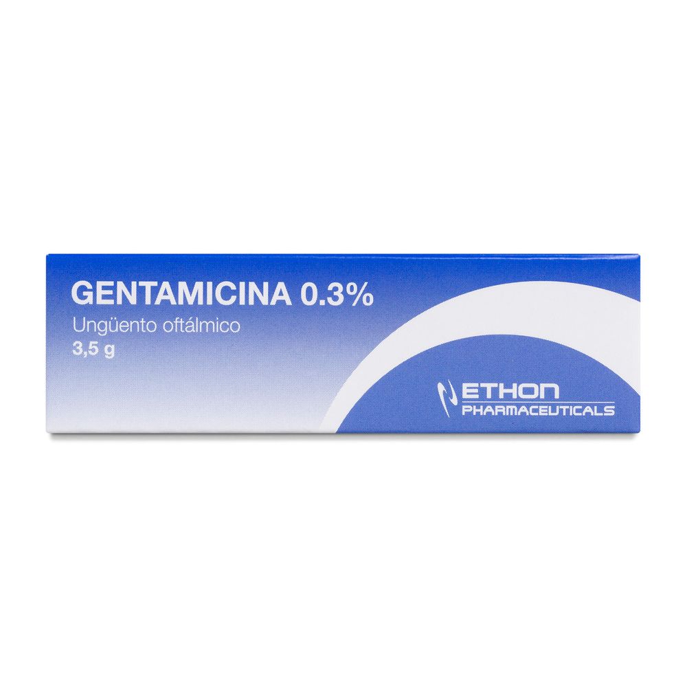 Product image of Gentamicina 0.3% Ungüento Oftálmico 3.5 gr