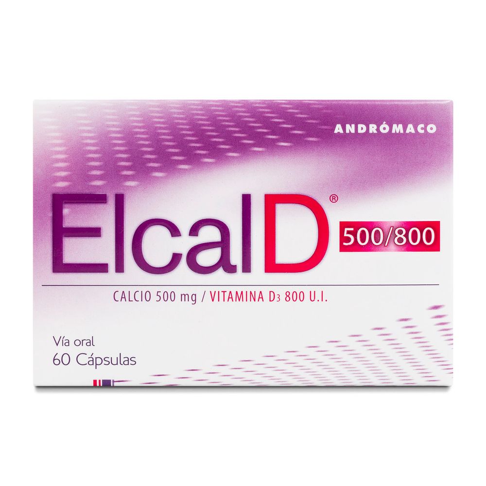 Elcal D 500 / 800 - 60 Cápsulas