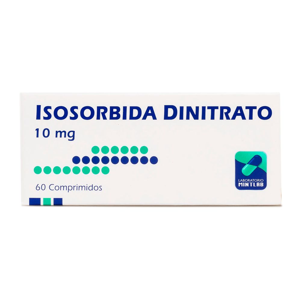 Isosorbida Dinitrato 10 mg 60 Comprimidos