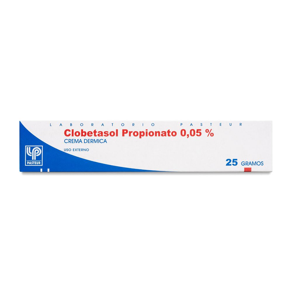 Clobetasol Propionato 0.05% Crema Dérmica 25 gr