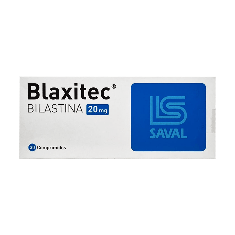 Blaxitec - Bilastina 20 mg - 30 comprimidos