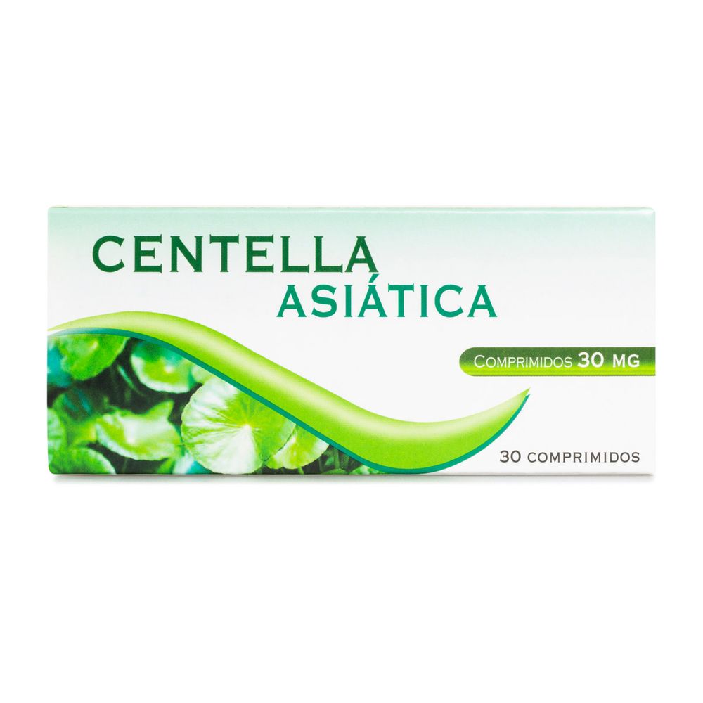 Centella Asiática 30 mg - 30 Comprimidos