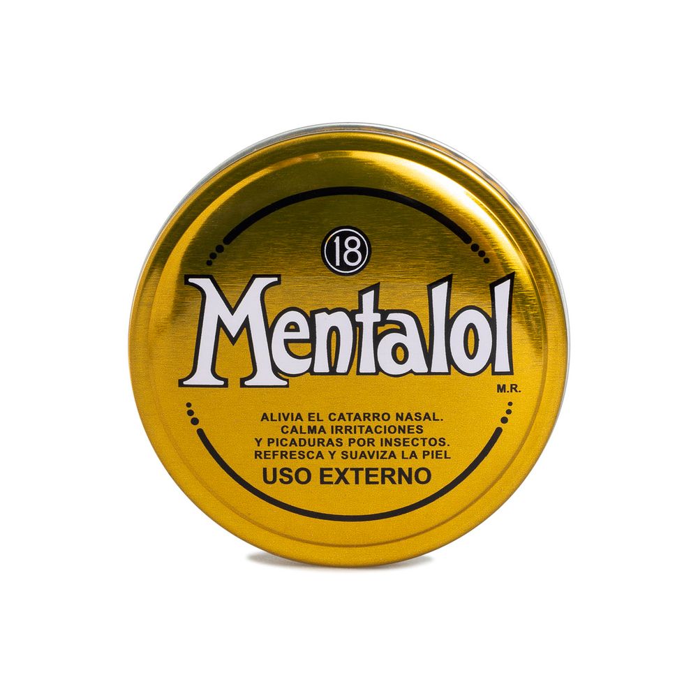 Mentalol - Pomada Mentolada Ungüento 18 gr