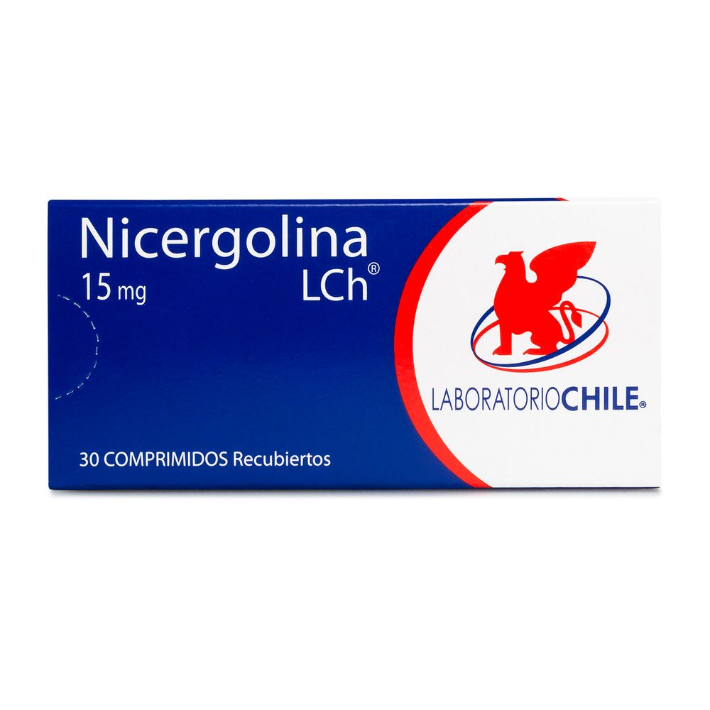 Nicergolina 15 mg - 30 Comprimidos