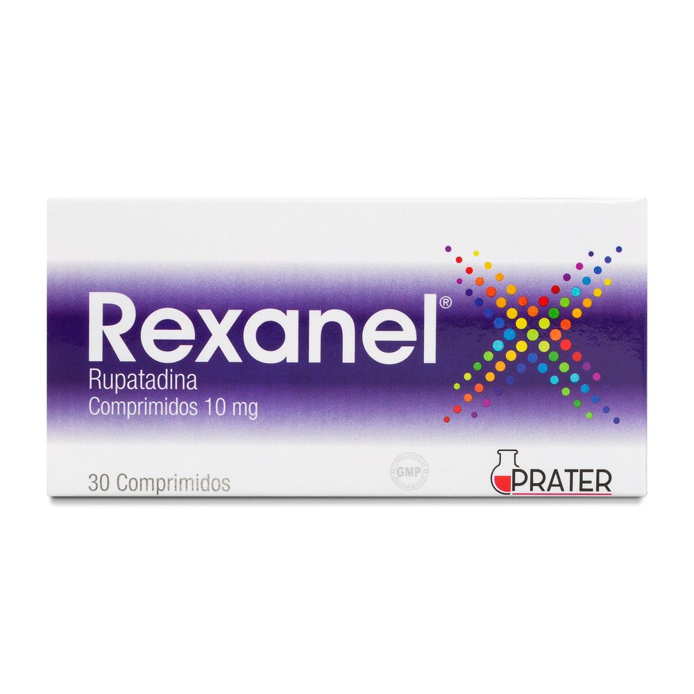 Rexanel - Rupatadina 10 mg - 30 Comprimidos