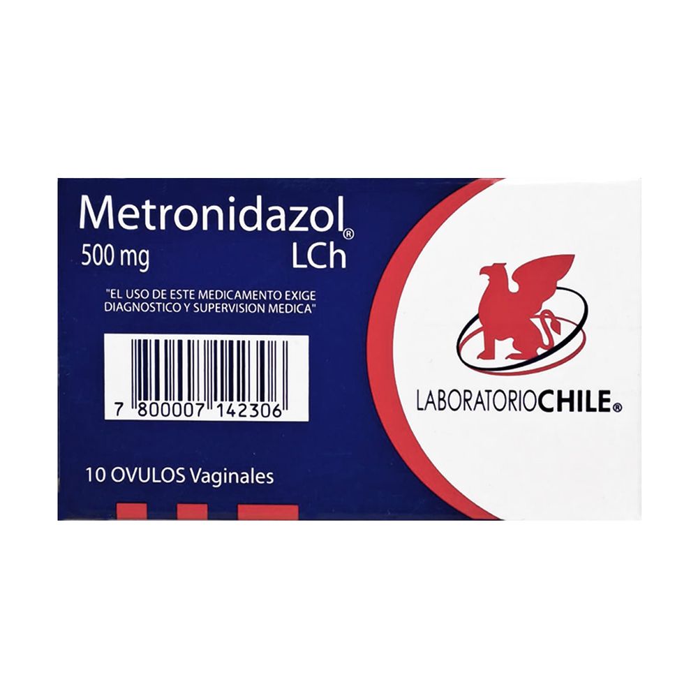 Metronidazol 500 mg 10 Óvulos