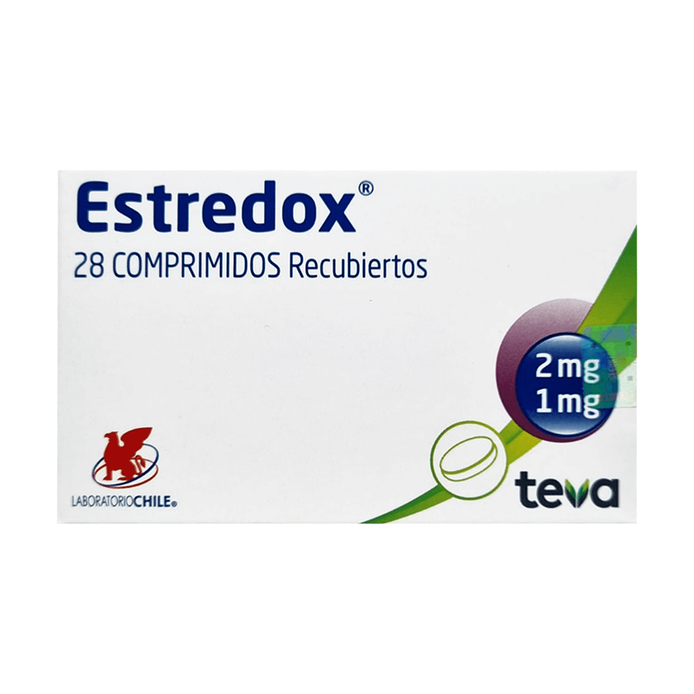 Estredox - drospirenona / estradiol 2mg / 1mg - comprimidos recubiertos