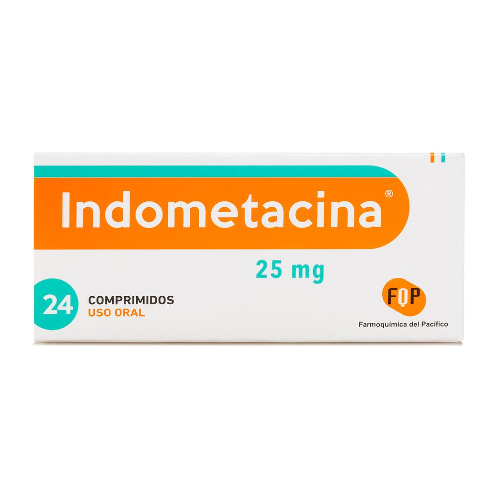 Indometacina 25 mg - 24 Comprimidos