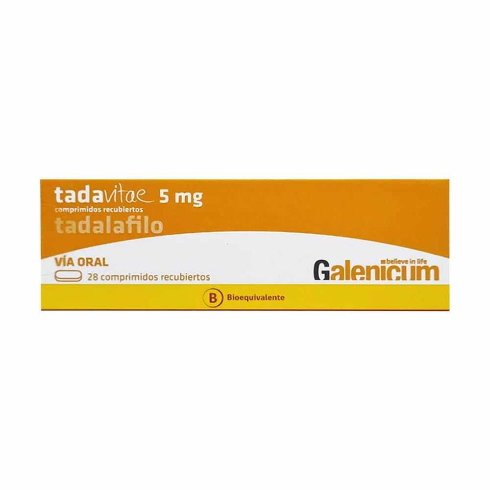 Tadavitae - Tadalafilo 5 mg 28Comp Recubiertos