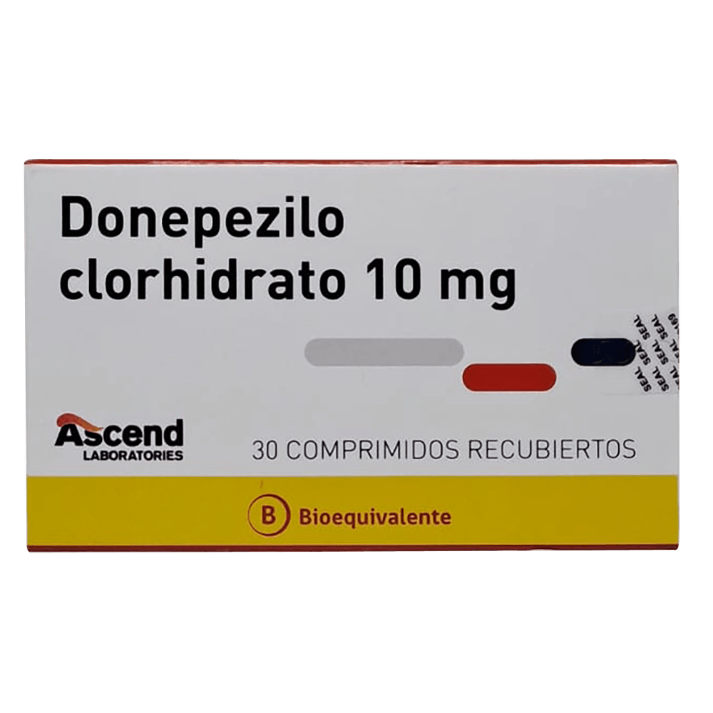 Donepezilo 10 mg - 30 Comprimidos Recubiertos