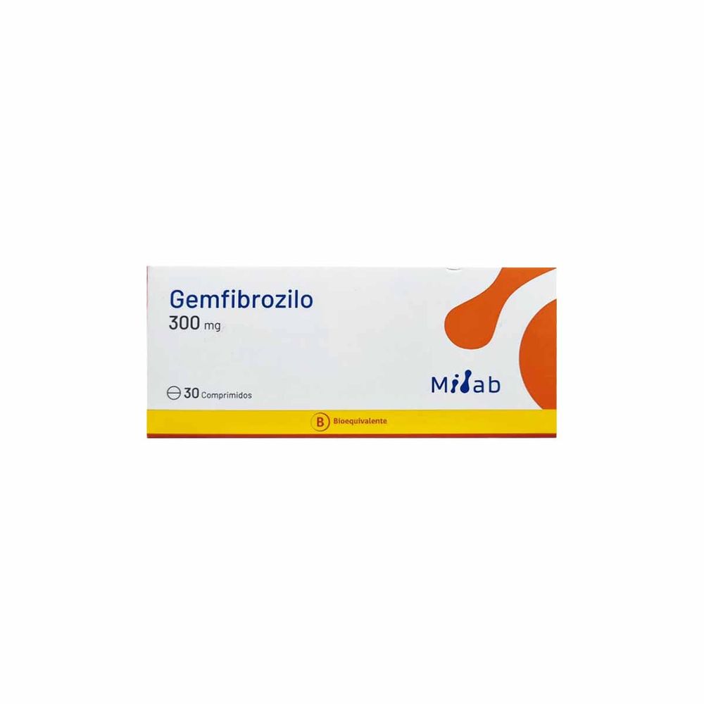 Product image of Gemfibrozilo 300 mg - 30 Comprimidos