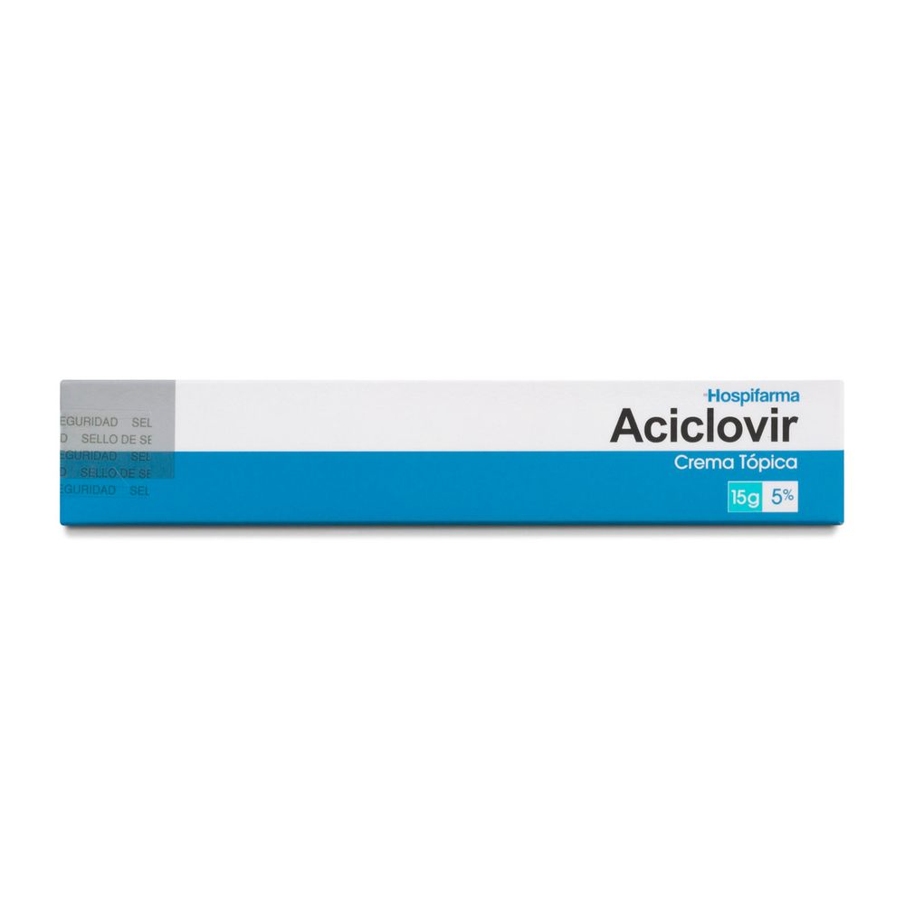 Aciclovir 5% Crema Tópica 15 gr