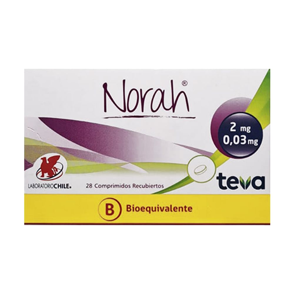 Norah - 2/0.03Mg Comprimidos Recubiertos