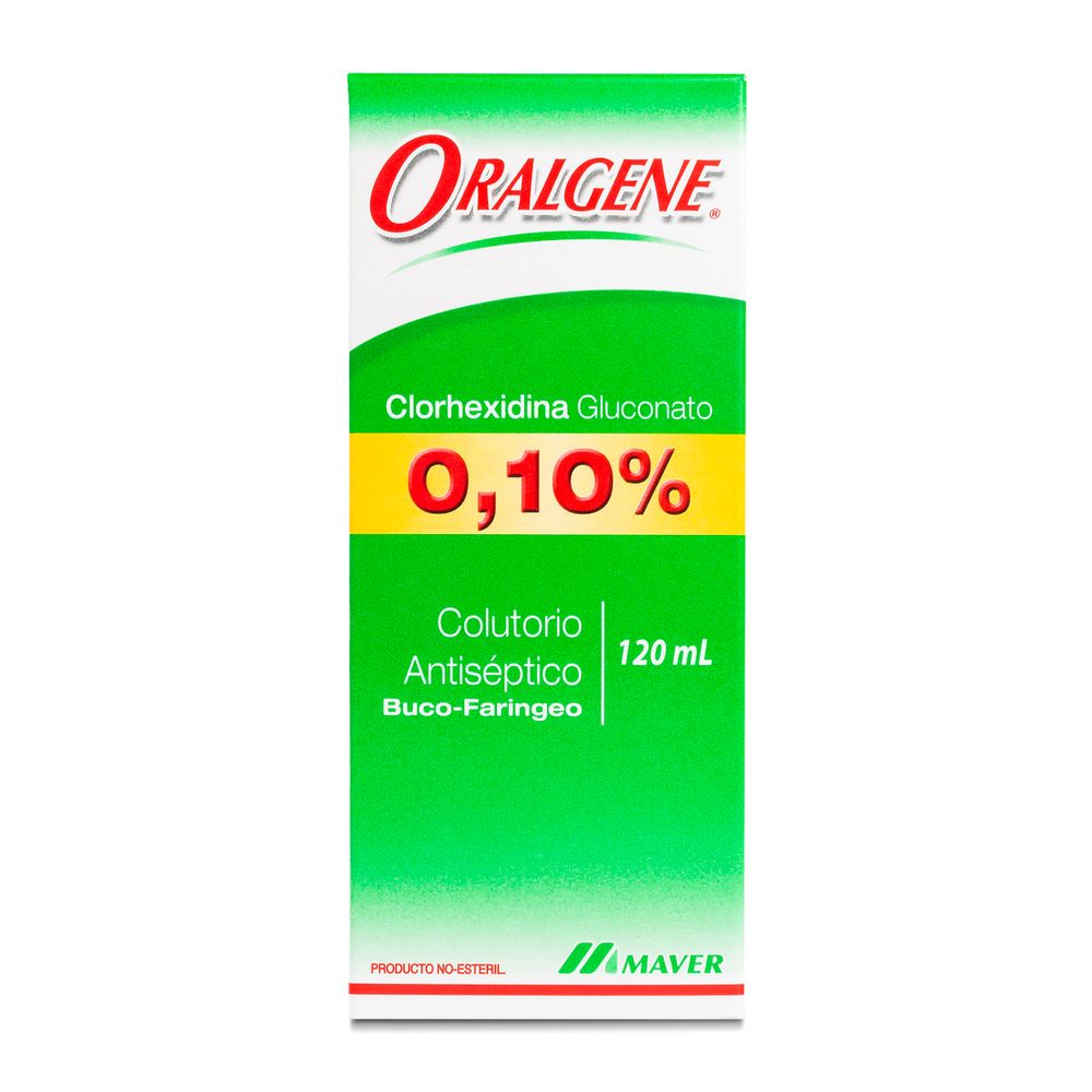 Oralgene - Clorhexidina Gluconato 0.1% Solución 120 ml