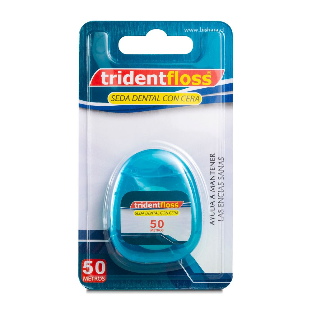 Tridentfloss - Hilo Dental Con Cera 50 M