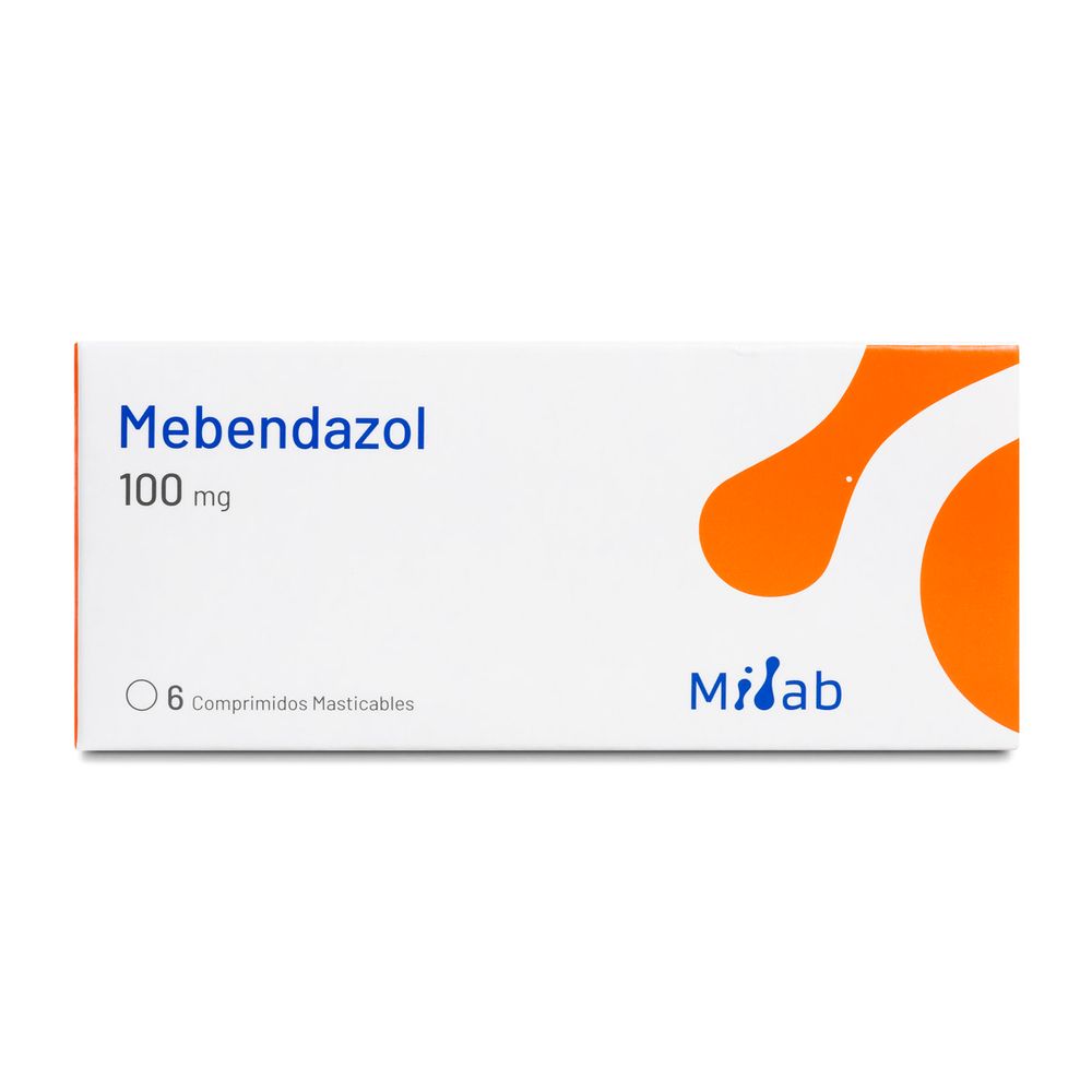 Mebendazol 100 m 6 Comprimidos