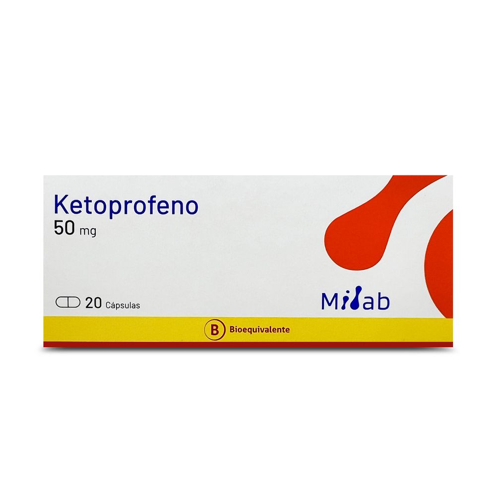 Ketoprofeno 50 mg Capsulas