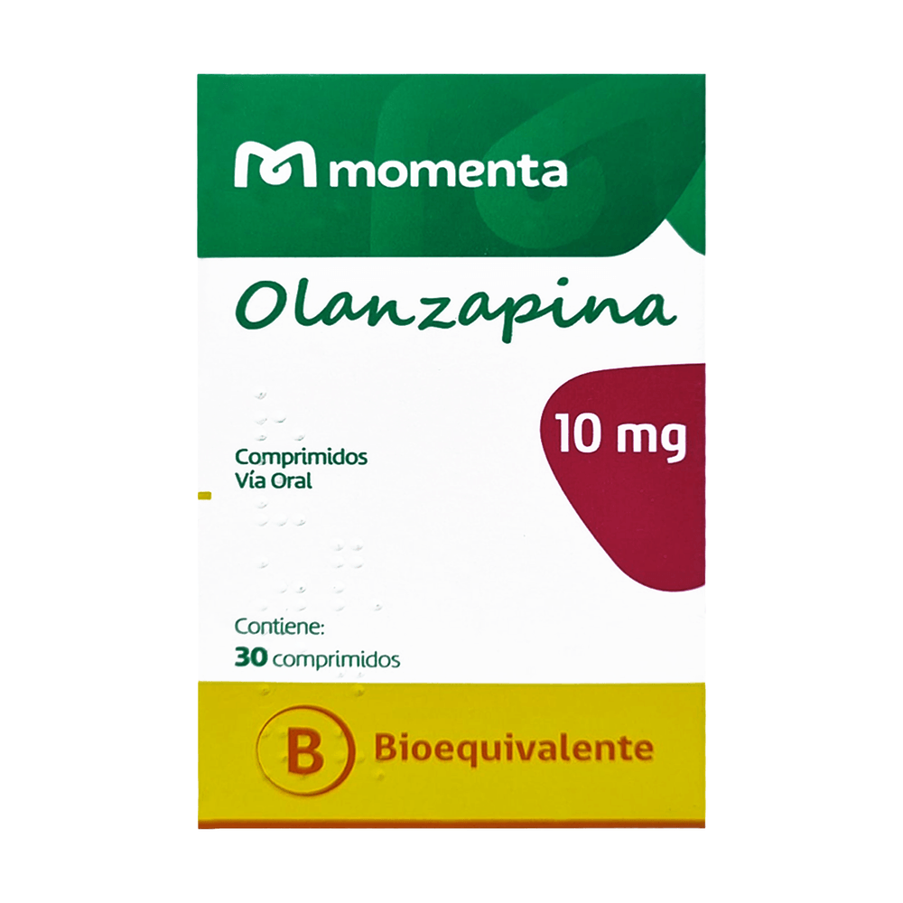 Momenta - Olanzapina 10 mg Comprimidos Recubiertos