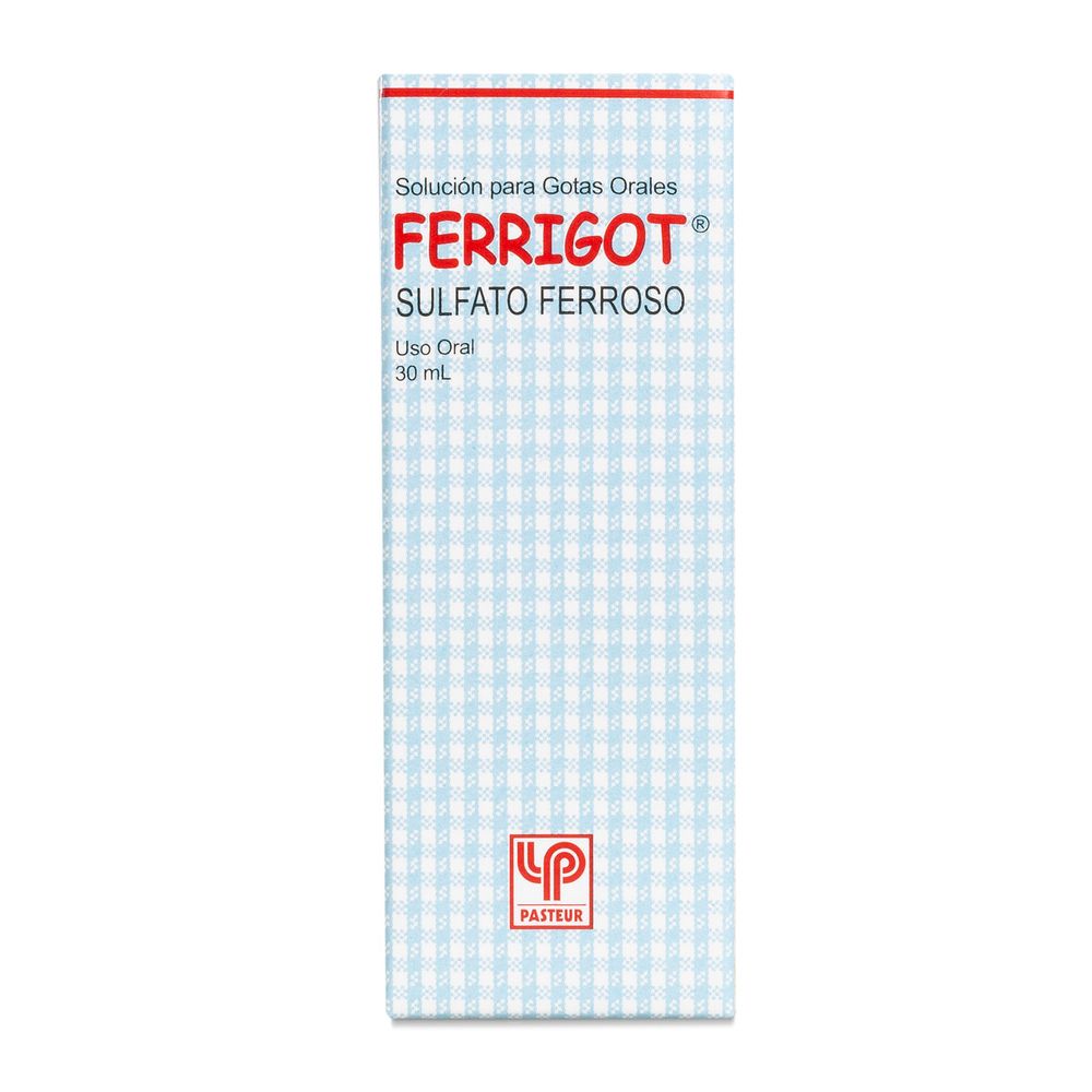 Ferrigot - Sulfato Ferroso 125 mg / ml Solucion Gotas