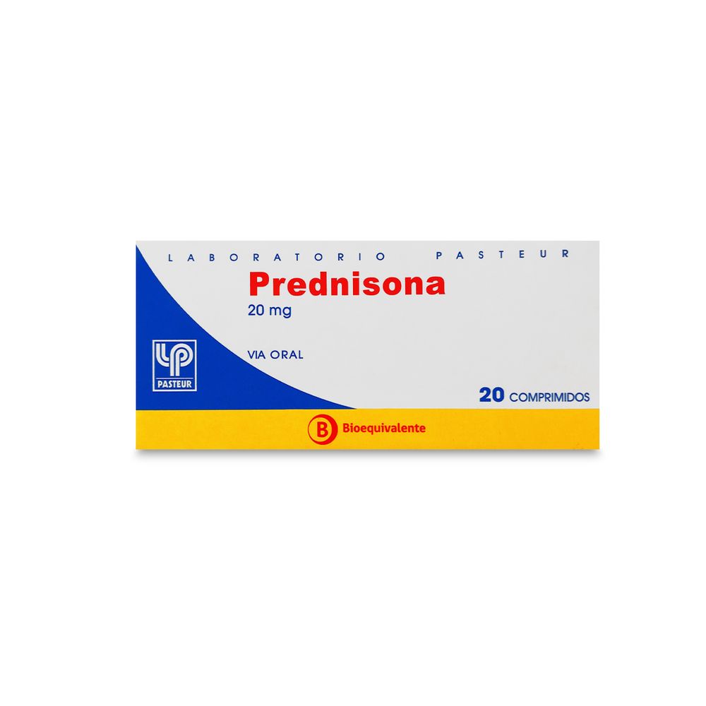 Prednisona 20 mg Comprimidos