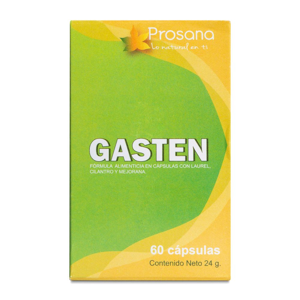 Gasten - Mejorana / Cilantro / Laurel 60 Cápsulas