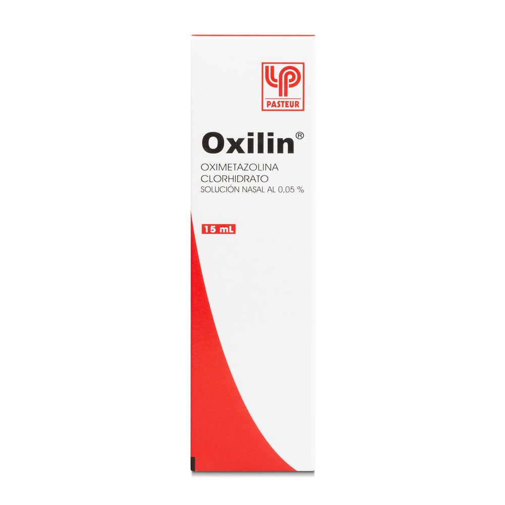 Oxilin - Oximetazolina 0.05% - Solución Nasal 15 ml