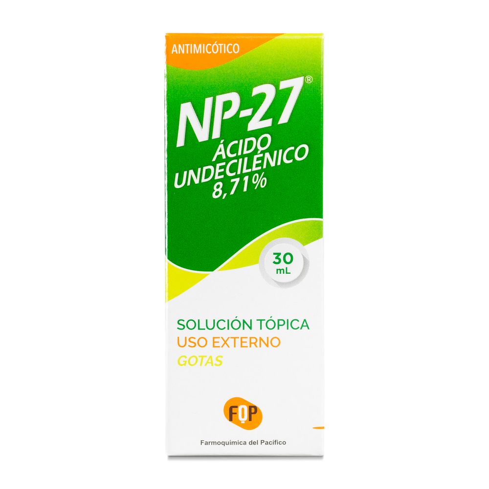 NP-27 - Ácido Undecilénico Solución Tópica 30 ml