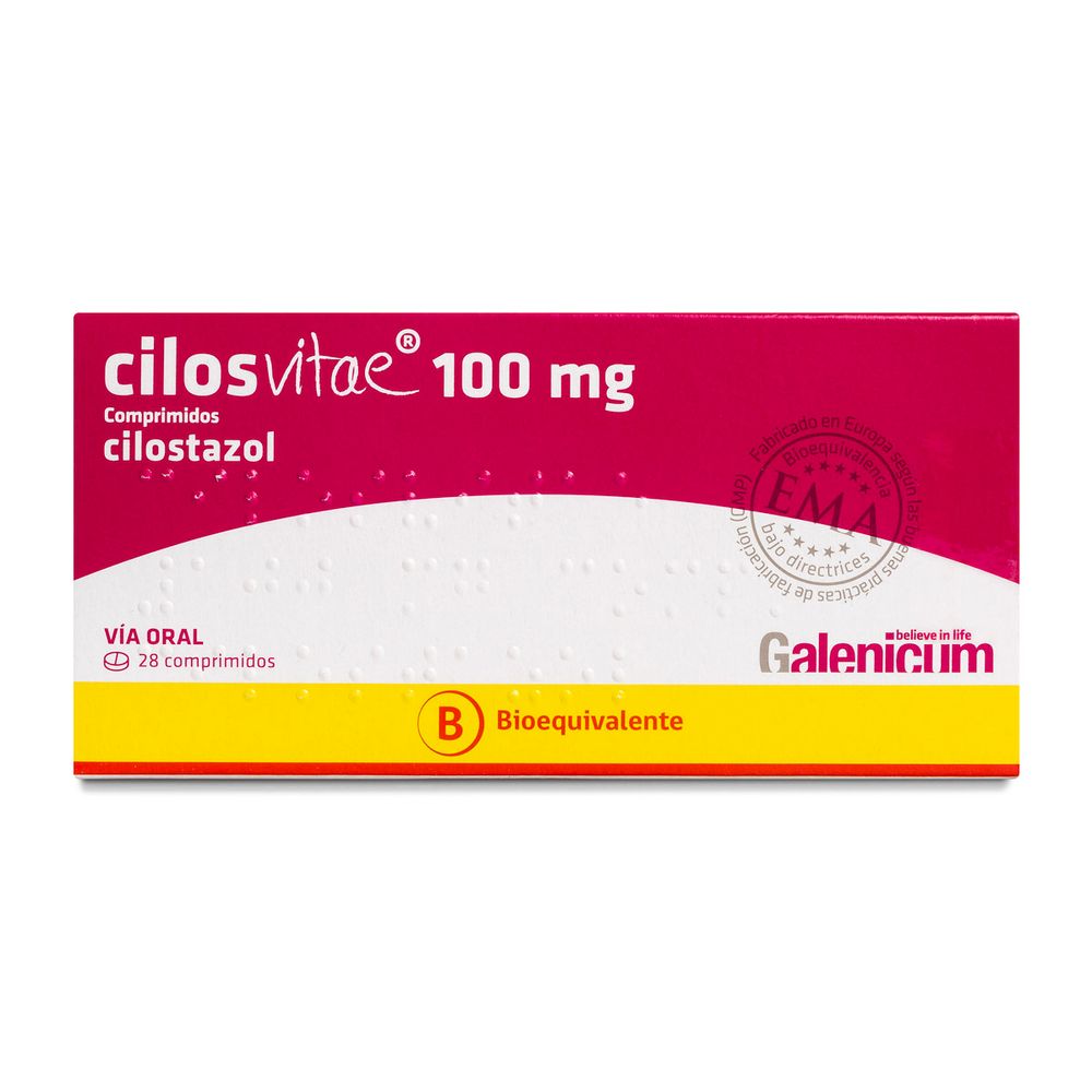 Product image of Cilosvitae - Cilostazol 100 mg - 28 Comprimidos