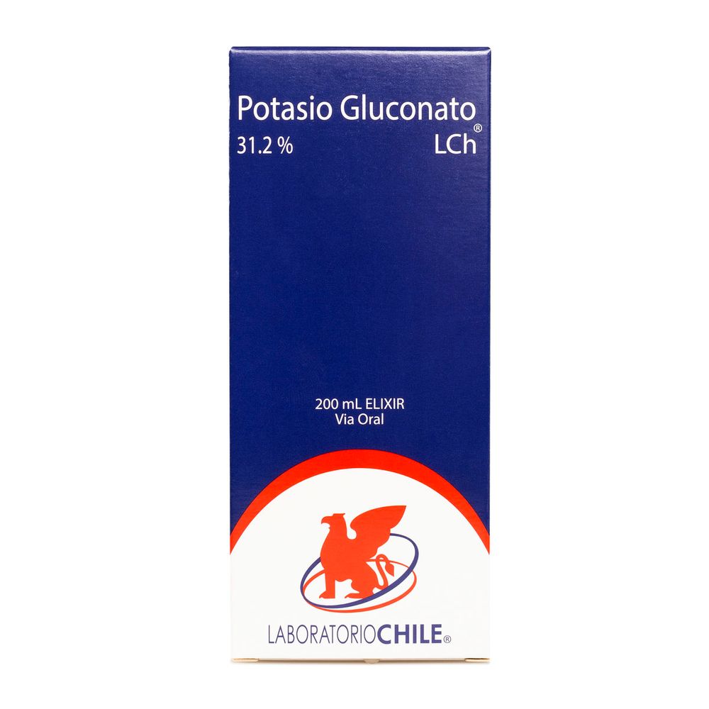 Potasio Gluconato 31.2% Elixir Solución 200 ml