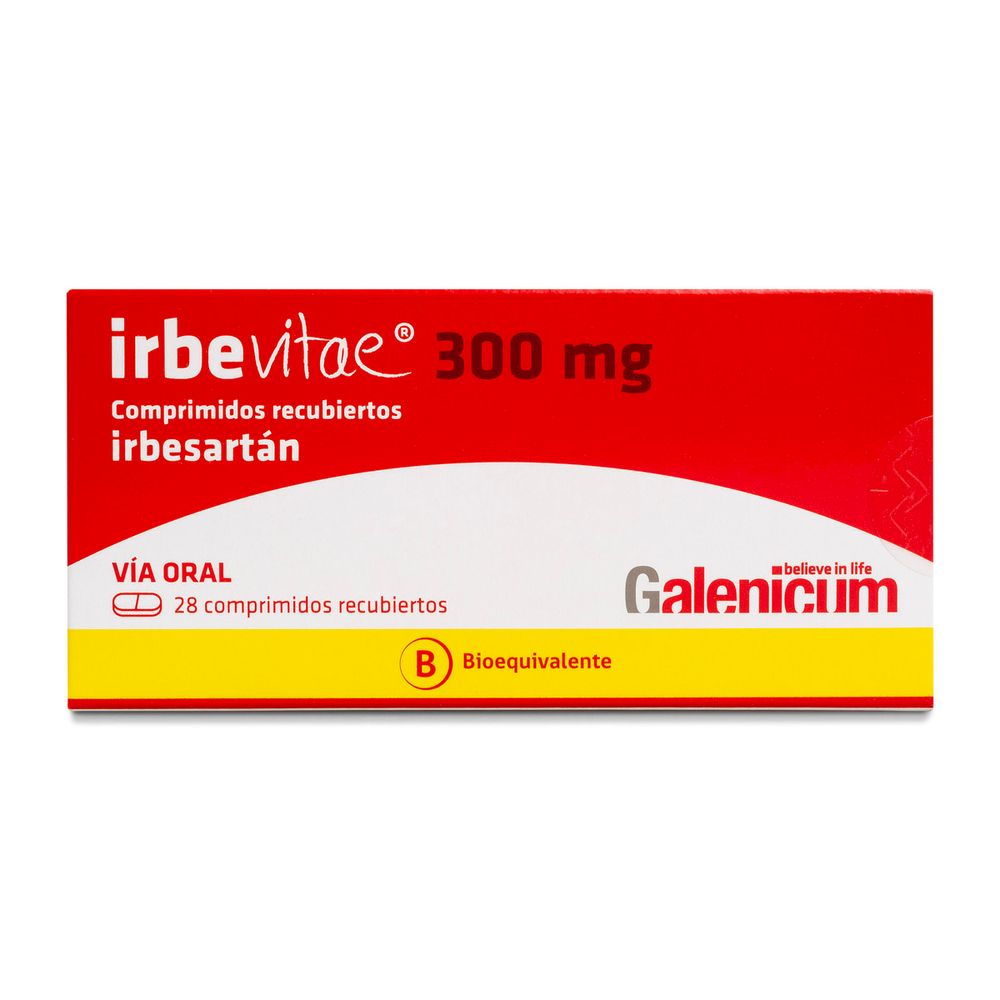 Irbevitae - Irbesartán 300 mg 28 Comprimidos